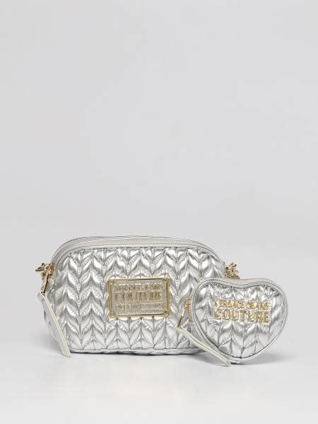 mettalic silver versace jeans bags|Versace Jeans Couture: Silver Bags now at $172.00+ .